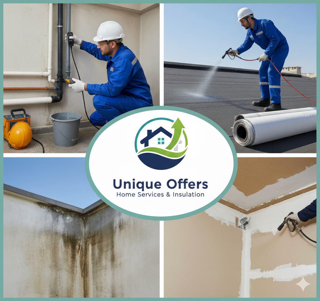 العروض الفريدة لصيانة المنازل و خدمات العزل